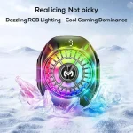فن خنک کننده موبایل ممو مدل CX10 RGB PRO - تصویر 3