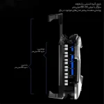 فن خنک کننده گوشی موبایل ممو مدل DLA8 دیجیتال - تصویر 4