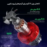 فن خنک کننده رادیاتوری آیپد و تبلت پلکستون Plextone EX3 Pro - تصویر 4